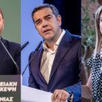 Δημοσκόπηση GPO: Μεγάλη μάχη Ανδρουλάκη, Καρυστιανού, Τσίπρα – Κυρίαρχος ο Μητσοτάκης