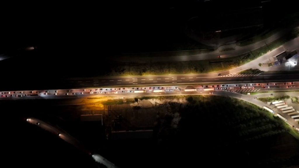 Χάος τώρα στην Εθνική Οδό - Δεν το πίστευαν οι οδηγοί