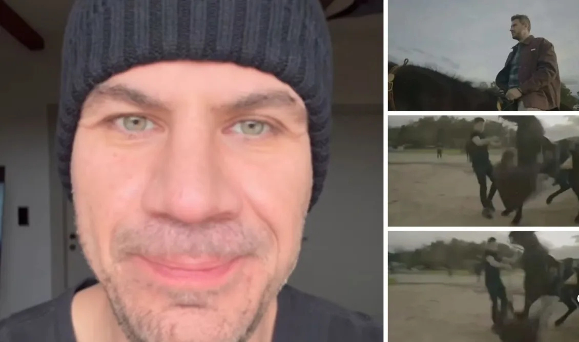 Άκης Πετρετζίκης: Το ατύχημα στα γυρίσματα