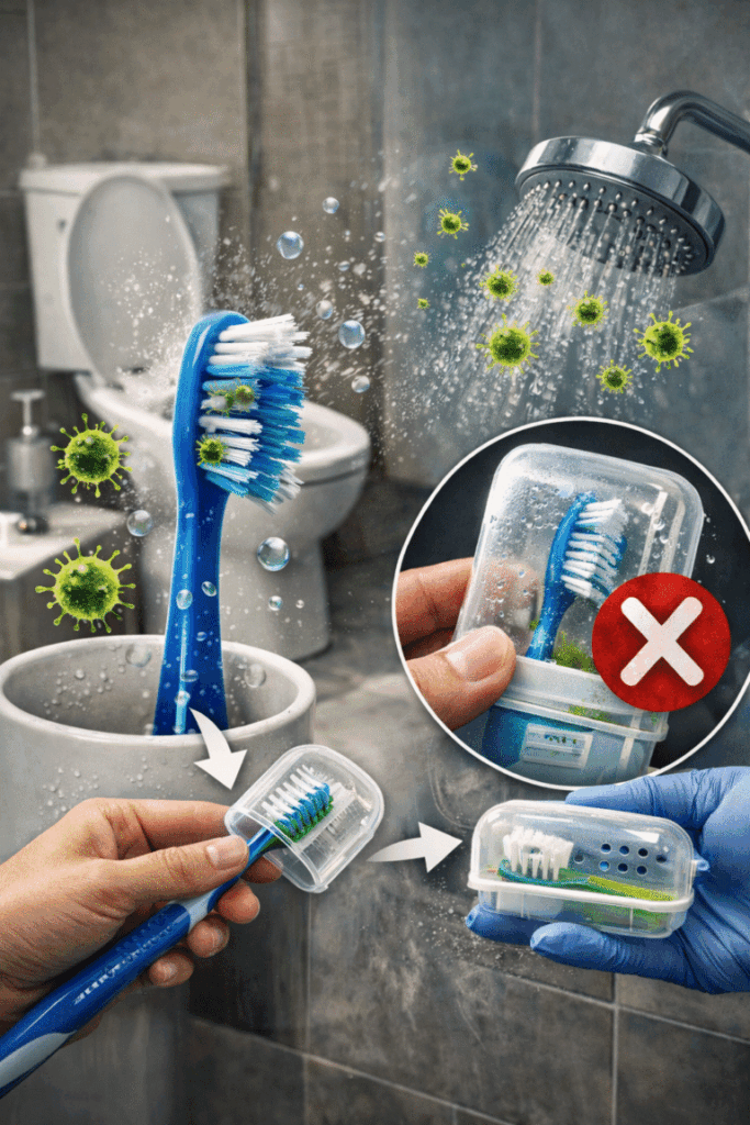 Το καθημερινό λάθος στο μπάνιο που γεμίζει μικρόβια το στόμα σου – Το κάνεις χωρίς να το καταλαβαίνεις