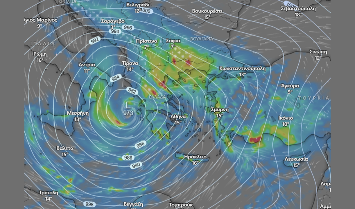 Χαμός με τον καιρό στην Ελλάδα: Βροχές και χιόνια - Σκάει μετεωρολογική βόμβα;