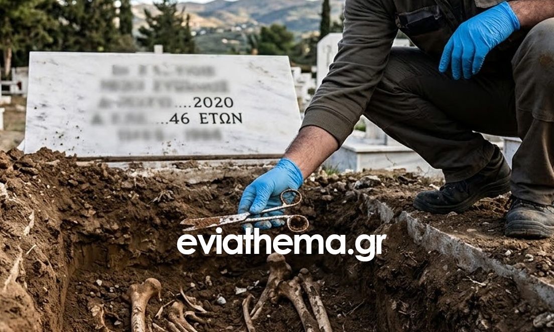 Φρίκη στα Ψαχνά Ευβοίας: Άνοιξαν τάφο και έπαθαν σοκ με αυτό που βρήκαν μέσα